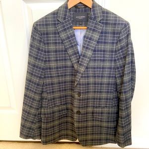 Banana Republic 38s plaid blazer